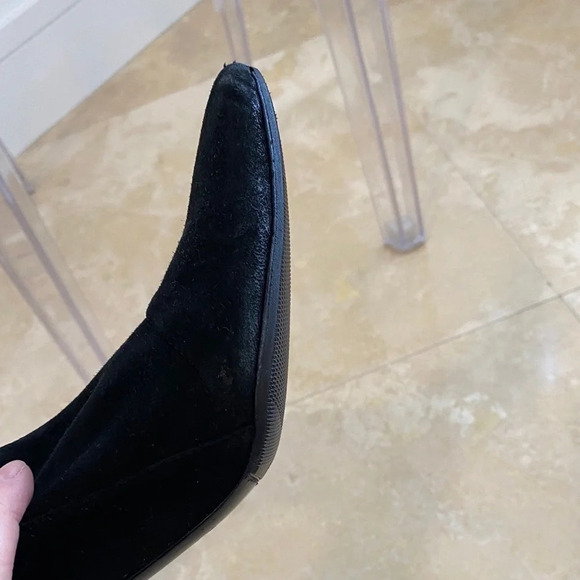 Vintage Gucci Suede Sock Boot Knee High Pull on 6 - Picture 8 of 11